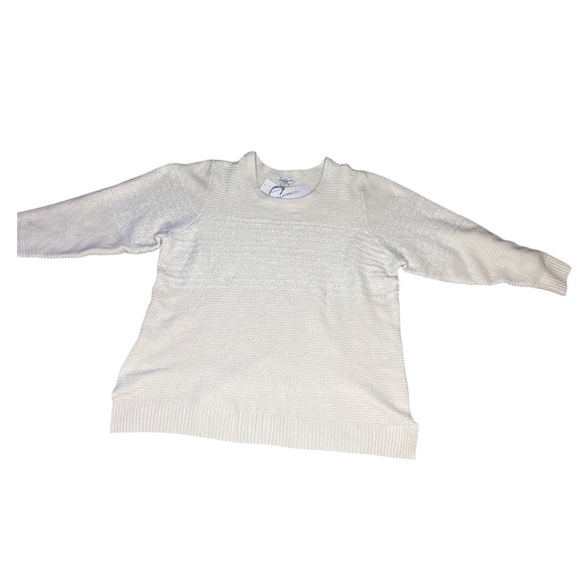 Liz Claiborne Sweater with glitter accents Size 2x - Picture 2 of 6